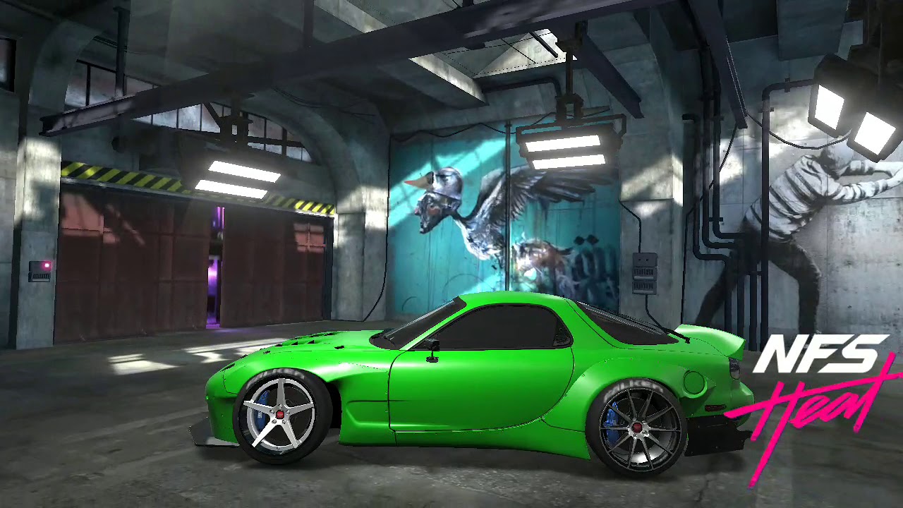 Mazda RX7 Green Monster