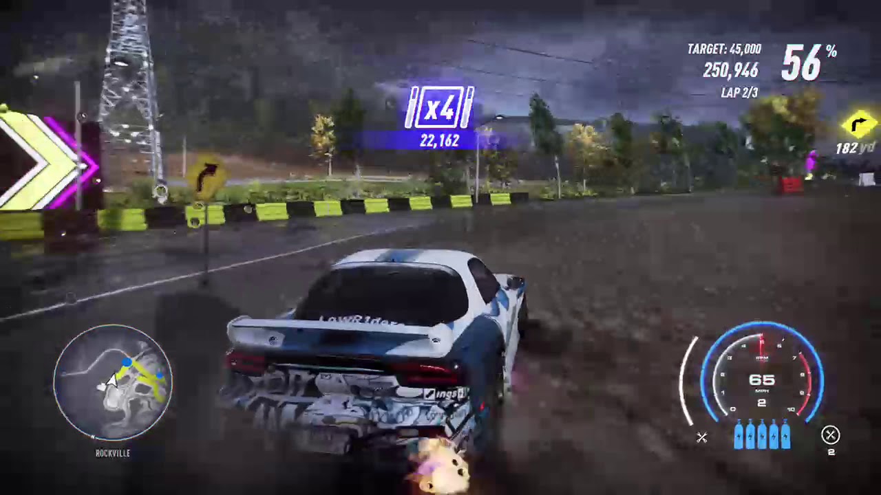 Mazda RX7 Moonshine 489k drift score.