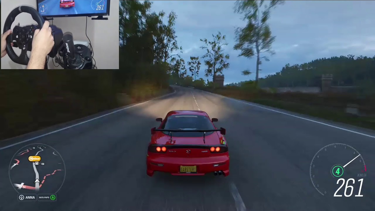 Mazda RX7 do Dominic Toretto - Velozes e furiosos - Forza Horizon 4 | Volante Logitech g920