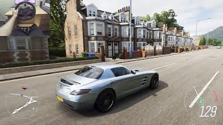 Mercedes-Benz SLS AMG – Forza Horizon 4(Steering Wheel gameplay)