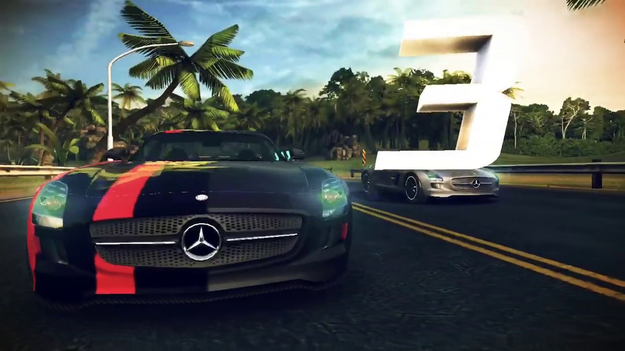 Mercedes-Benz SLS AMG electric drive (Asphalt 8:Airborne)