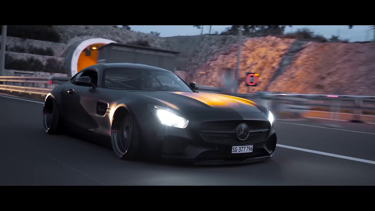 Дерзкий Mercedes-benz SLS AMG