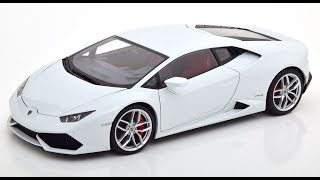 Modelissimo: AUTOart Lamborghini Huracan LP610-4 Coupe 2014 white-metallic 1/18