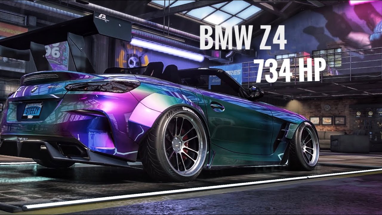 NEED FOR SPEED HEAT – BMW Z4 CUSTOMIZATION 734 HP!