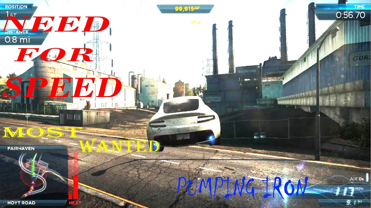 NEED FOR SPEED(NFS) : MOST WANTED || SPRINT RACE || PUMPING IRON || ASTON MARTIN V12 VANTAGE
