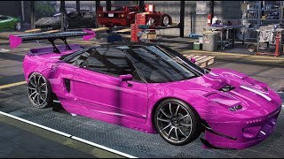 NFS Heat - Rocket Bunny Honda NSX Drive Along