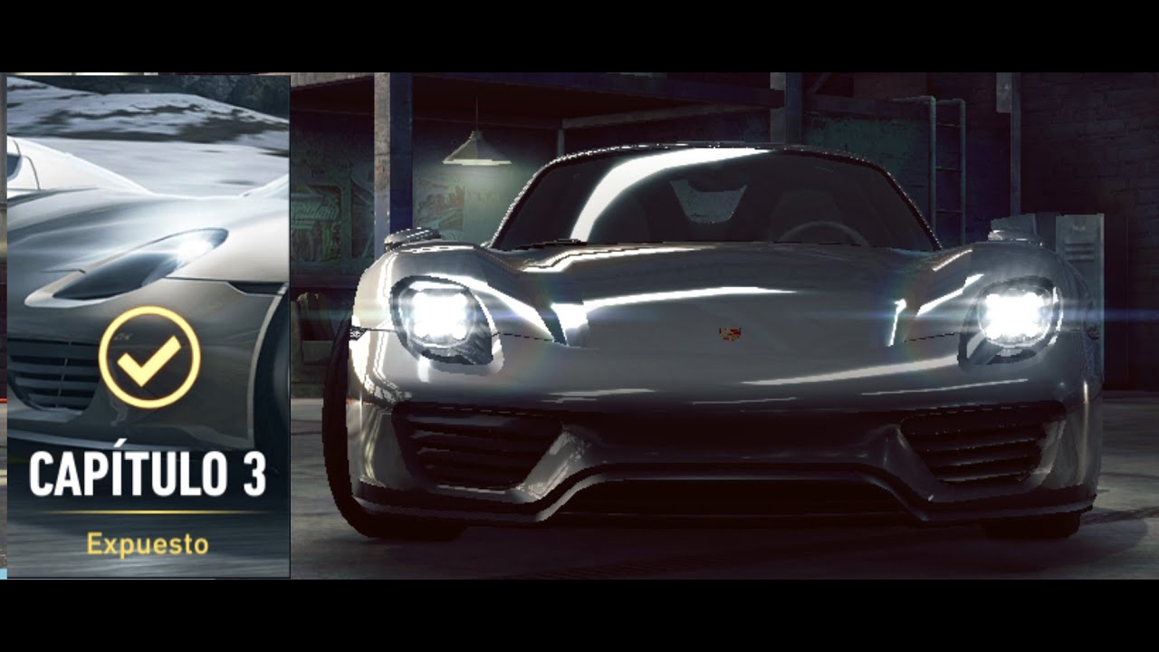 NFS No Limits – Devils Run – Día#4 – Porsche 918 Spyder – Desastroso día, este auto es mas difícil