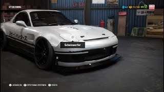 NFS Payback tuning .Mazda RX7