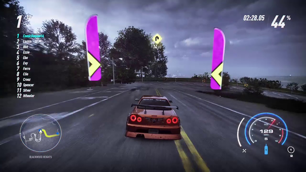 Need For Speed Heat: Eddie's Nissan Skyline GT-R R34 (Cross Mountains)