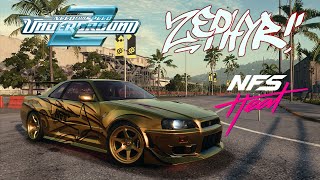 Need For Speed Heat   Nissan Skyline GT R R34 (Resurrected R34)