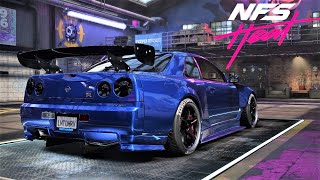 Need For Speed Heat – Nissan Skyline R34 GT-R Customization & Speed Test