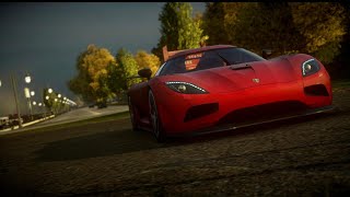 Need For Speed:The Run. Koenigsegg Agera R VS Aston Martin One-77 + Escaping The Mob (RUS)