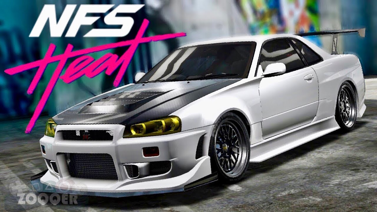 Need for Speed Heat Gameplay - Nissan Skyline R34 GT-R Drifting!