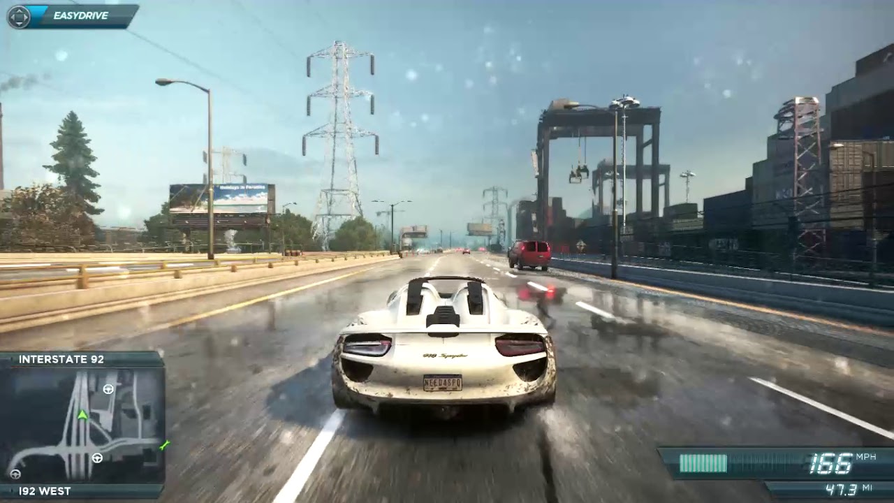 Need for Speed™ Most Wanted 2012 Driving And Drifting With Porsche 918 Spyder Concept