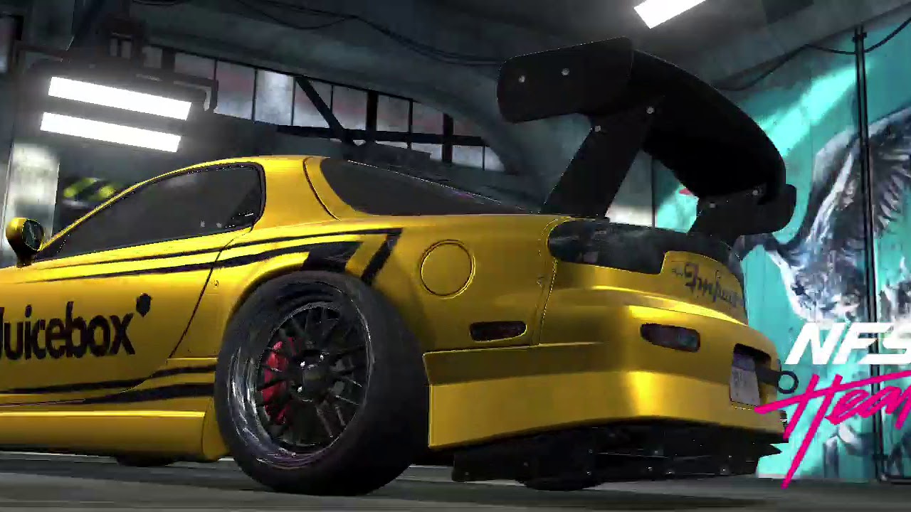 Need for speed Heat mazda rx7 drifster
