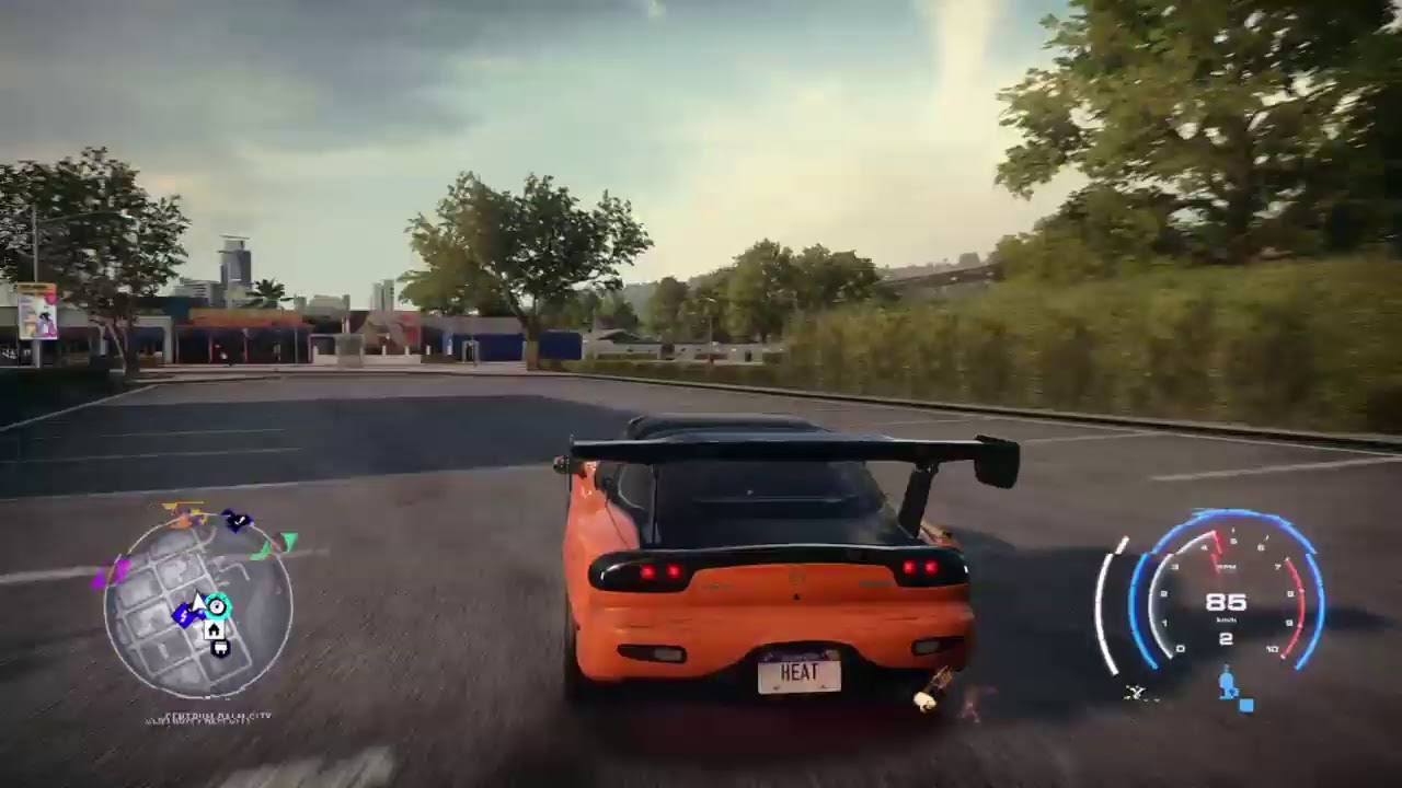 Nfs heat drifting mazda rx 7