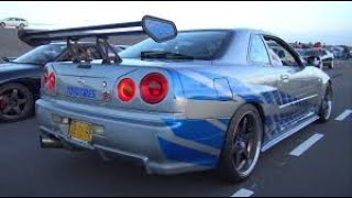 Nissan Skyline GT-R R34 Брайана О'Коннора в игре NFS Undeground 2 #2