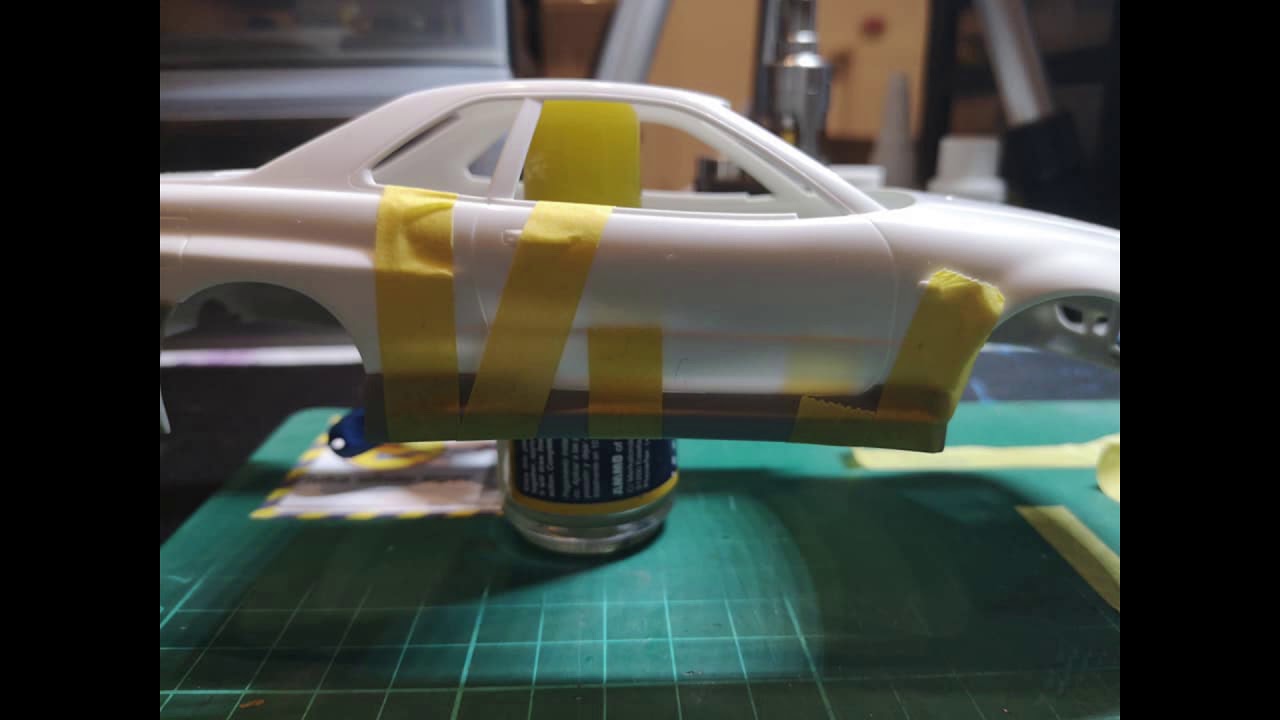 Nissan Skyline R34 GT-R The Fast and Furious – Tamiya/USCP 1/24 – part 1