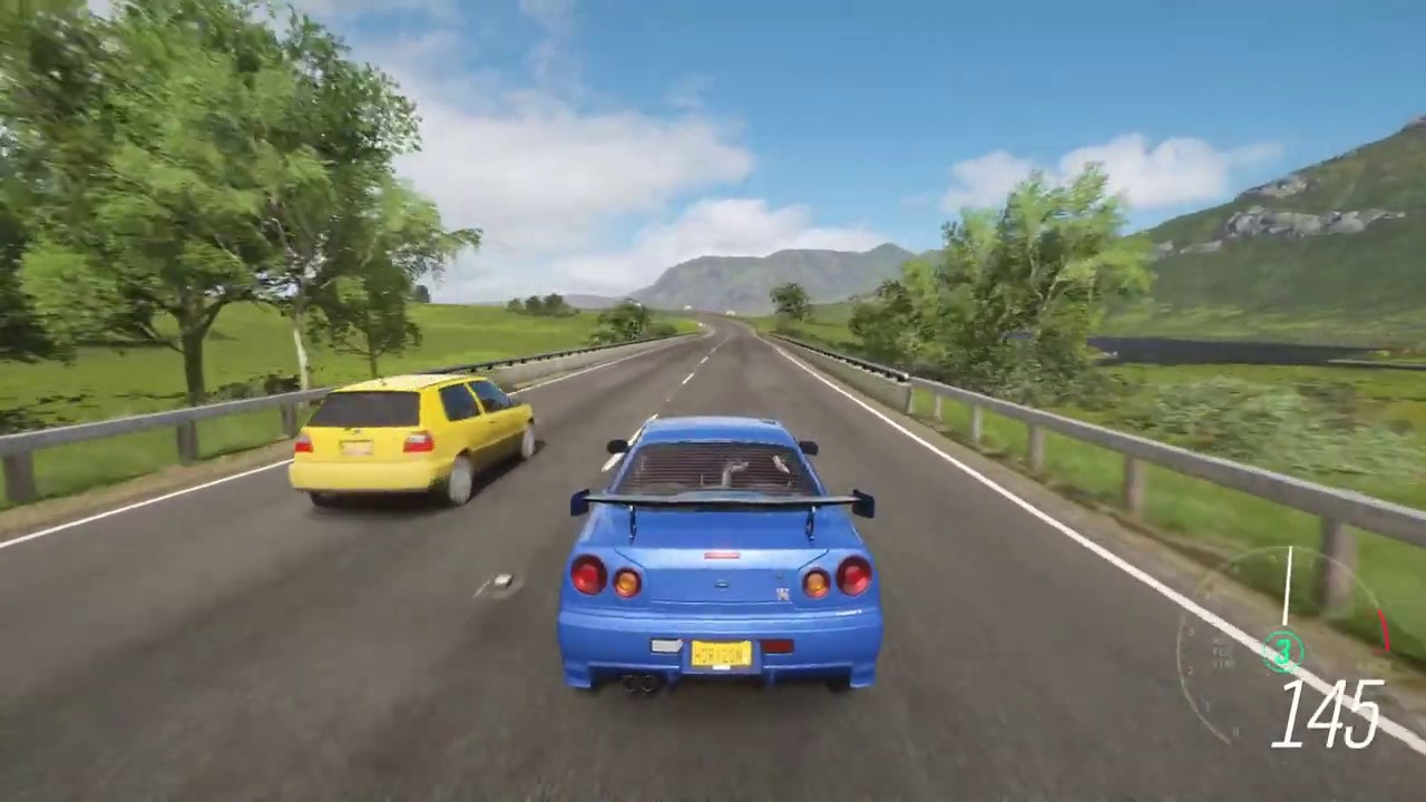 Nissan Skyline R34 GTR - Forza Horizon 4 [1080p60FPS]