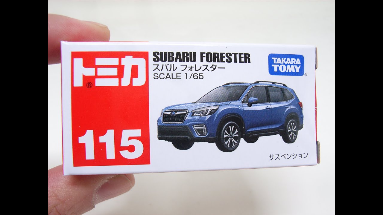 トミカ No.115 スバル フォレスター　SUBAARU FORESTER