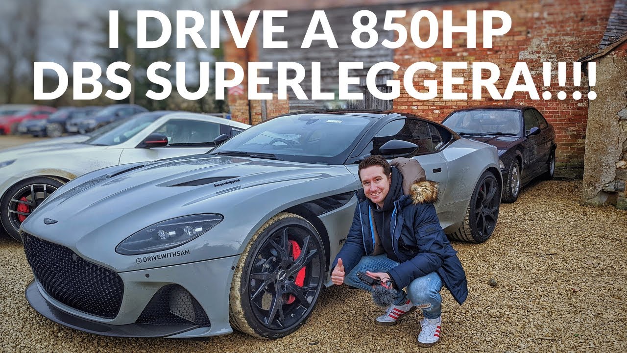 OMG! I ALMOST CRASHED THIS ASTON MARTIN DBS SUPERLEGGERA!! #AstonMartin #DBSSuperleggera #V12