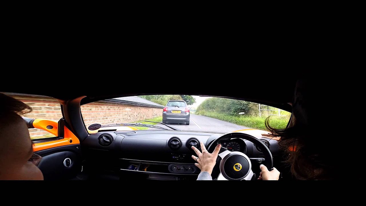 Overtaking in the Lotus Exige S is easy