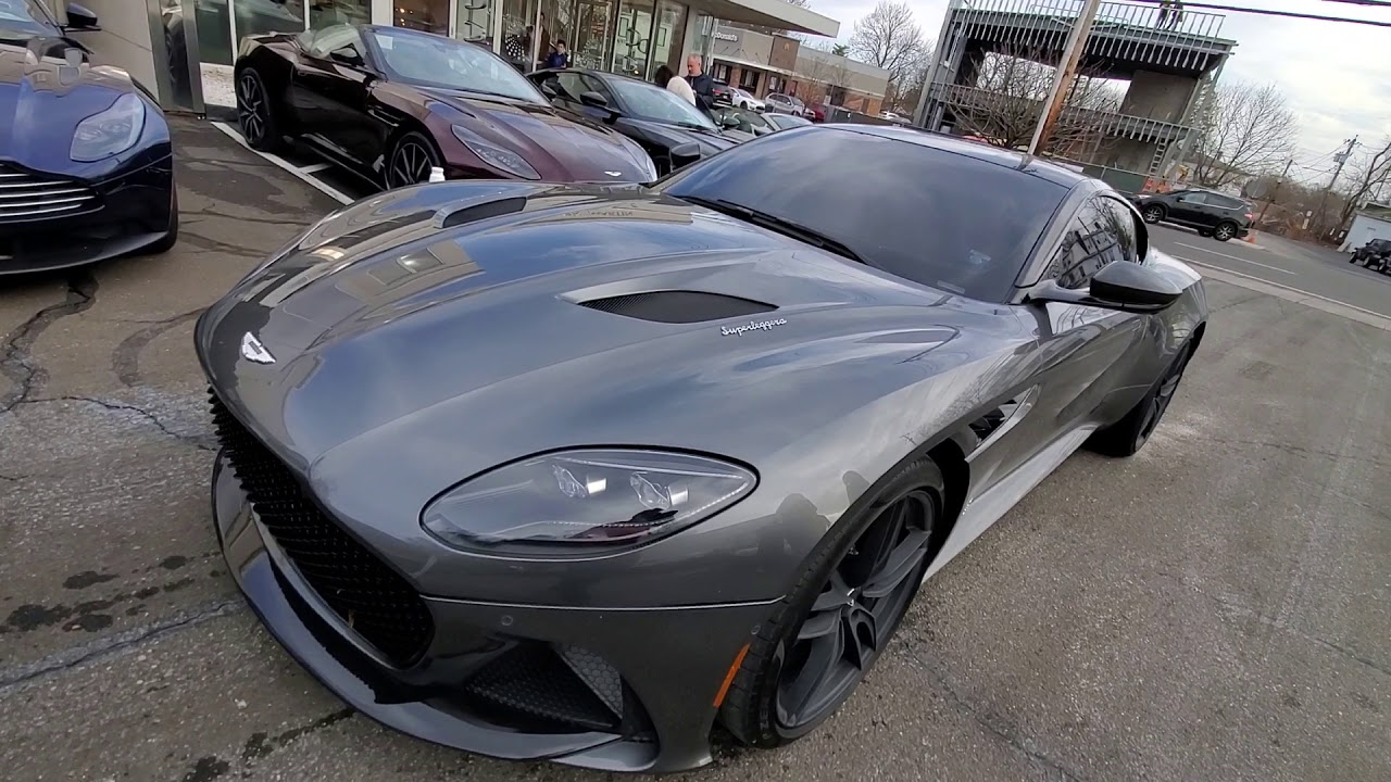 PCNY Aston Martin DBS and Lamborghini Aventador 2 badass supercars walkaround
