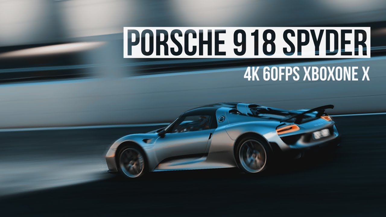 PORSCHE 918 SPYDER Nurburgring NORDSCHLEIFE - PROJECT CARS 2 - 4K 60fps