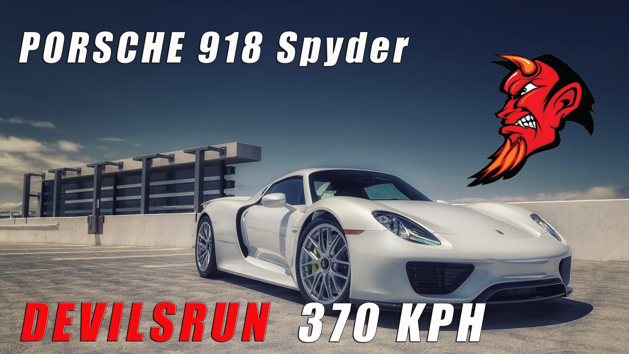 PORSCHE 918 Spyder – DEVILSRUN Chapter 1 | NEED4SPEED