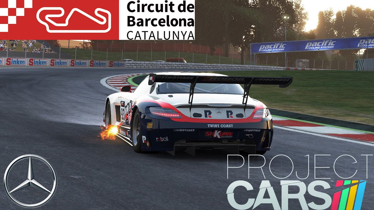 PROJECT CARS | Mercedes-Benz SLS AMG GT3 | Hotlap | Catalunya