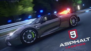 Porsche 918 Spyder: Trail @ Pudong Rise (Route) [Asphalt 9: Legends][Nintendo Switch]