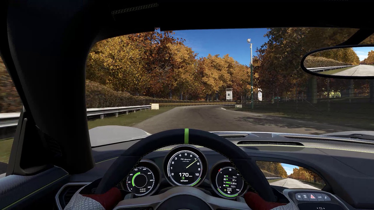 Porsche 918 Spyder Weissach - 2015 - Monza GP Historic - Autumn - Project Cars 2 - Test Drive - POV