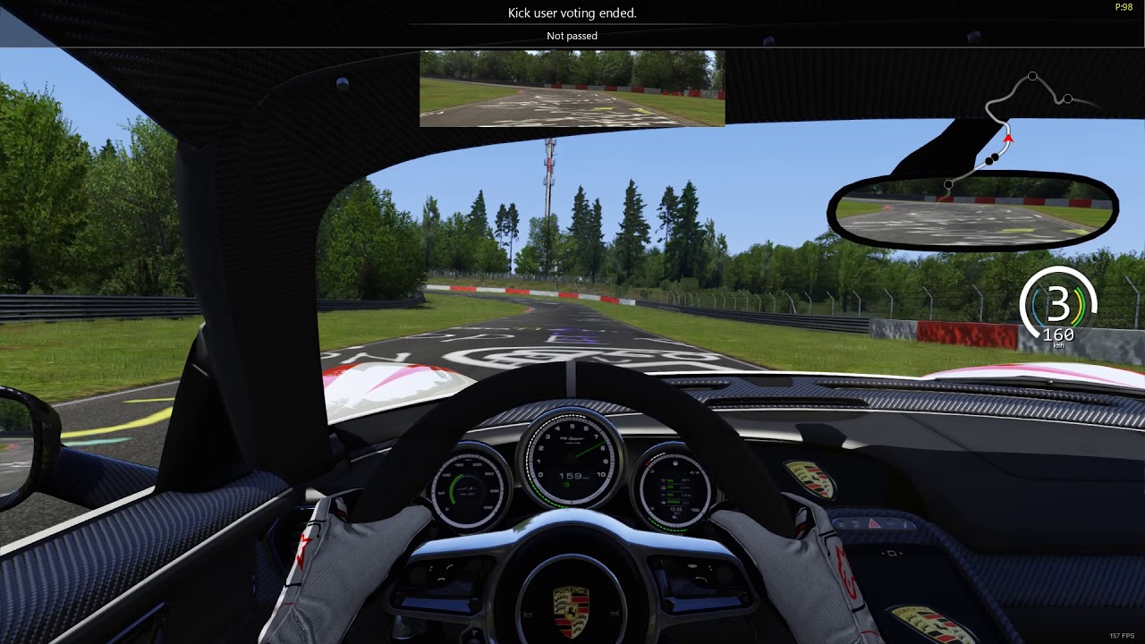 Porsche 918 Spyder except its only in first person...