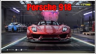 Porsche 918 build Need for speed heat