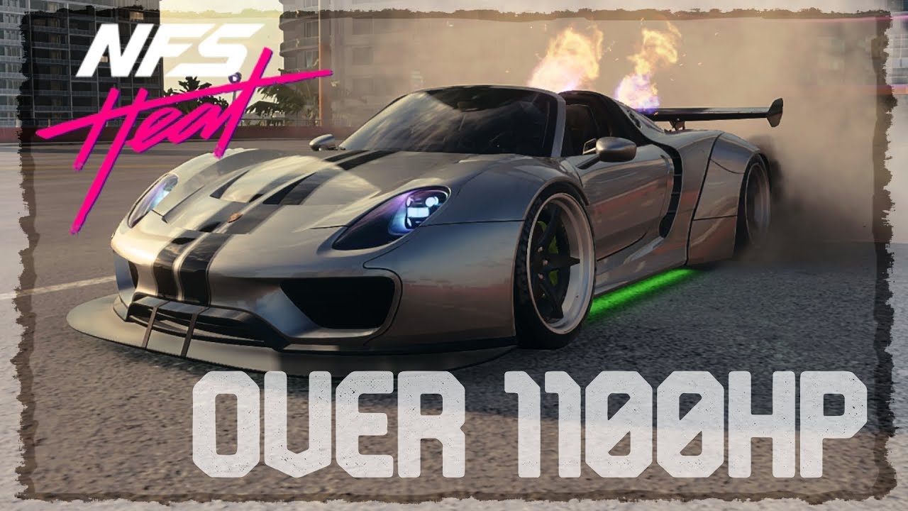 Porsche 918 is a BEAST in Need For Speed HEAT!!! Over 1000HP!!! Work In Progress Build!!!