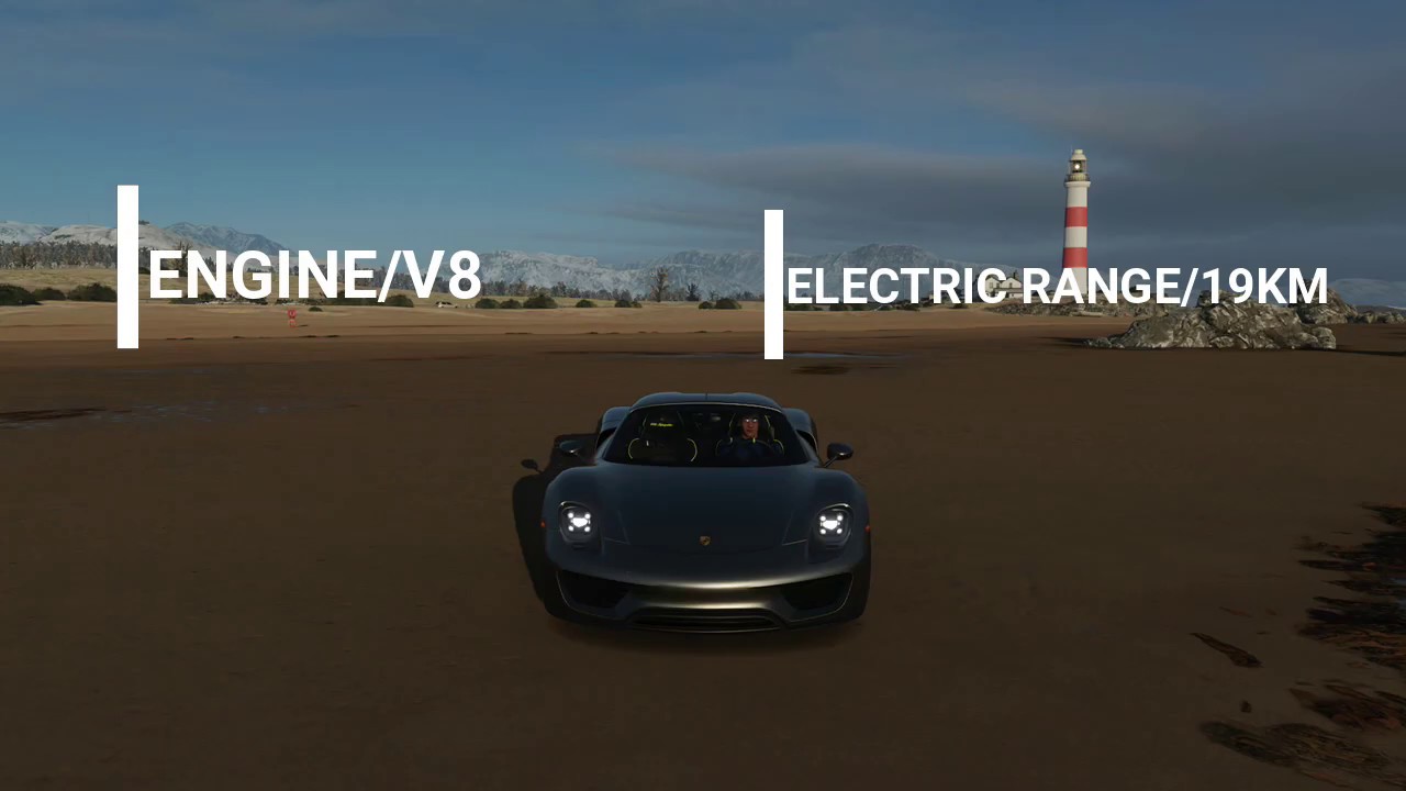 Porsche 918 spider Forza Horizon 4