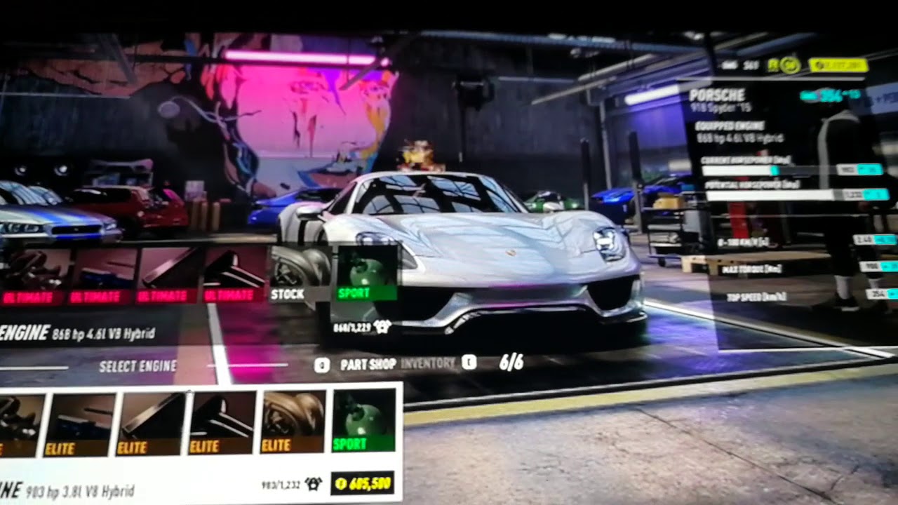 Porsche 918 spyder maximal Upgrade