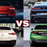 Porsche Cayenne Turbo Coupe vs Mercedes AMG GLE Coupe vs BMW X6 M Competition vs Audi SQ8 2020