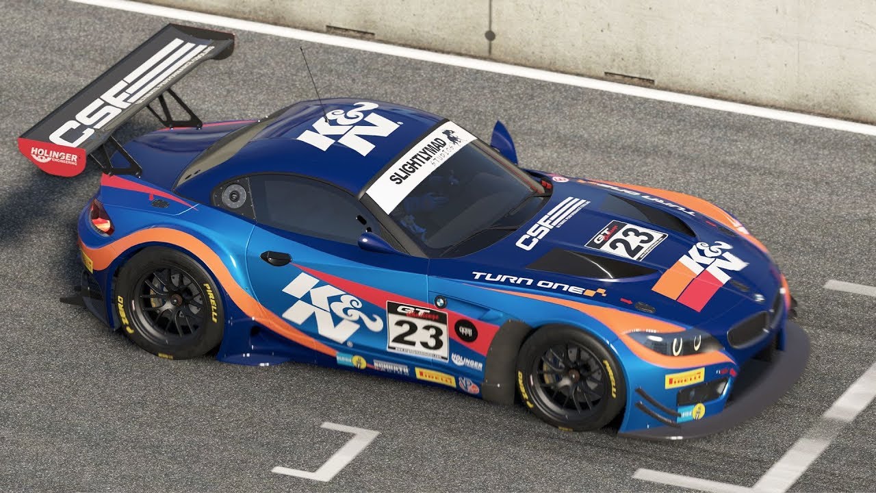 Project CARS 2 - BMW Z4 GT3 at Laguna Seca GP