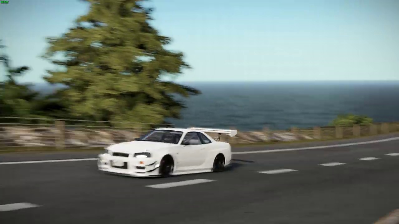 Project CARS 2 - Nissan Skyline GT-R (R34) SMS-R on California Interstate 1