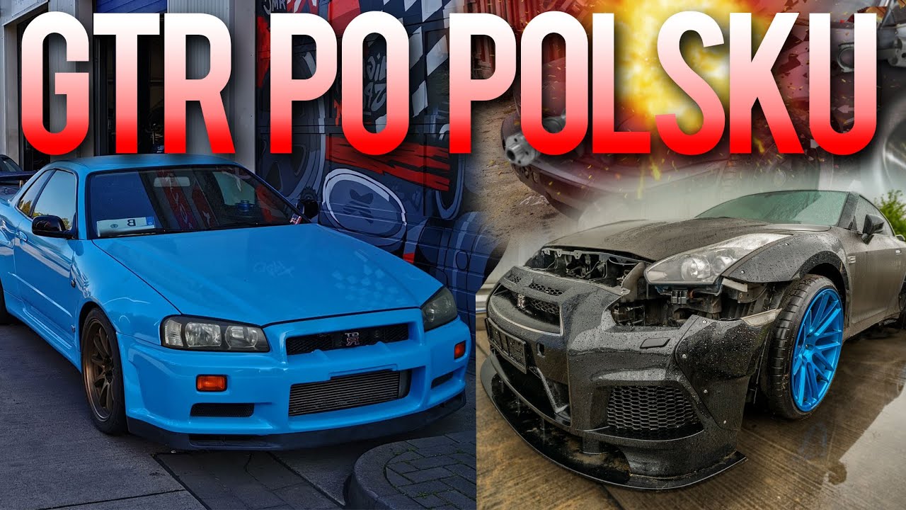 R35 GTR, R34 GTR, BMW E34 Turbo teraz po polsku !