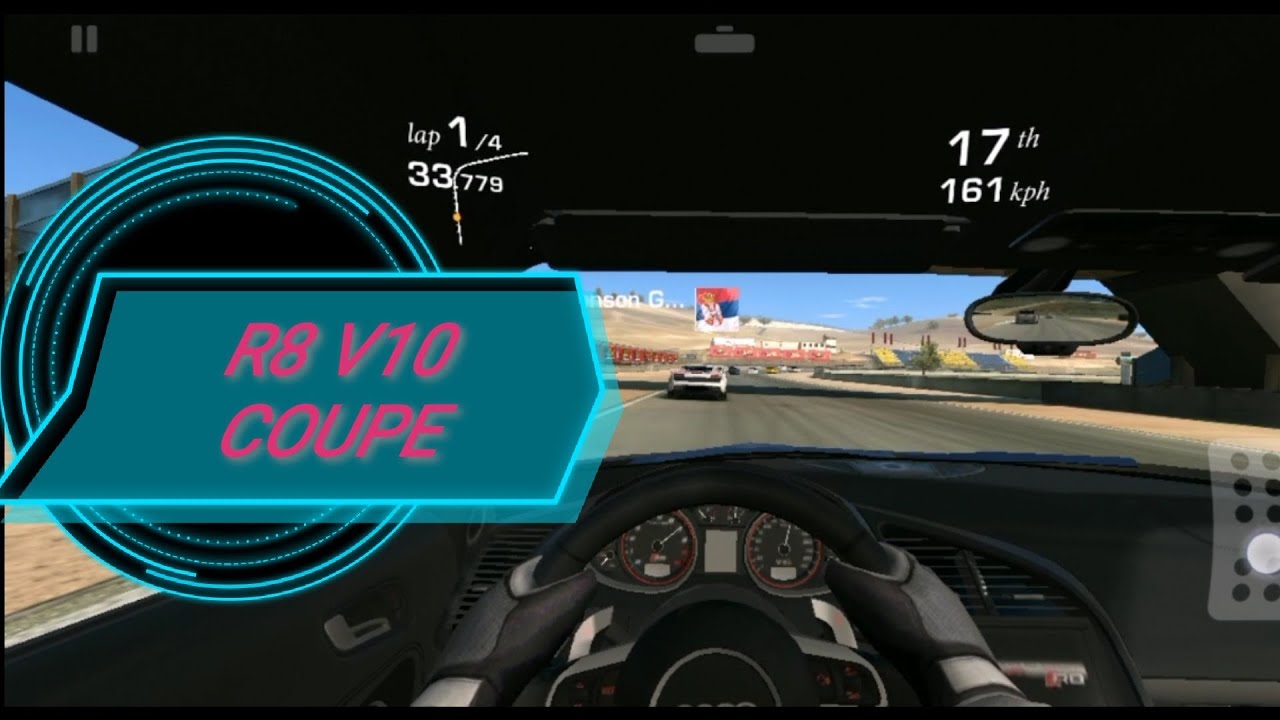 Real racing 3- Audi R8 V10 Coupe