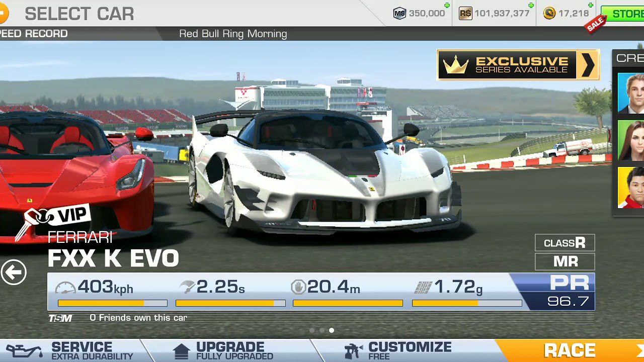 Real racing 3 game play Ferrari LaFerrari