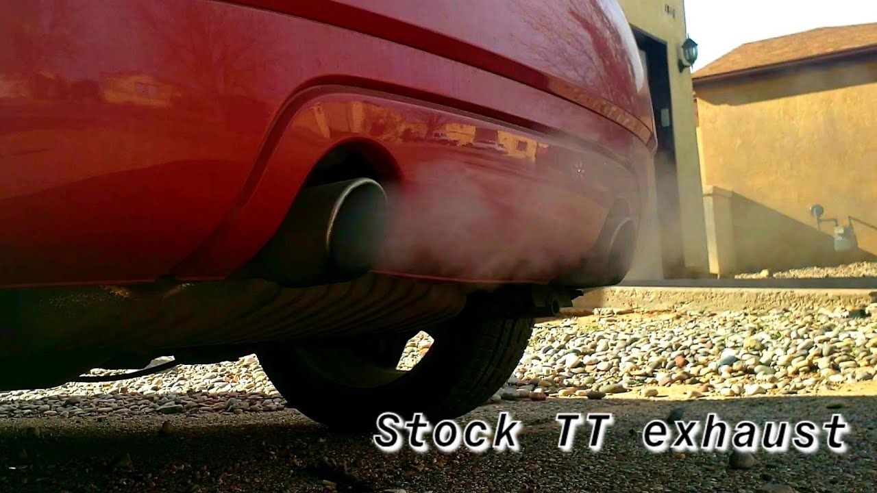 STOCK AUDI TT MK1 EXHAUST