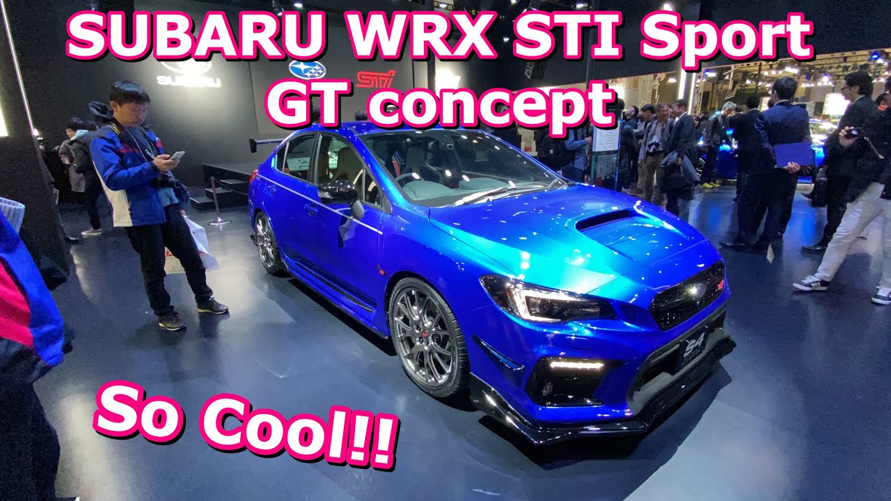 SUBARU WRX STI Sport GT concept Tokyo Auto Salon 2020 スバル WRX STI スポーツ GT コンセプトはこれだ!カッコ良すぎでしょ!