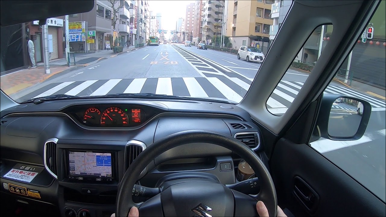 スズキソリオ走行編!【SUZUKI SOLIO】出来が良いので都内を再試乗、