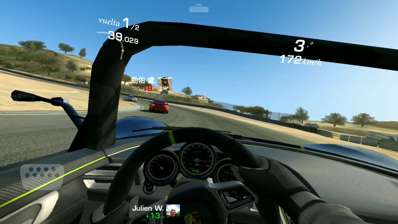 SWIPE Real Racing 3 móvil Porsche (918 SPYDER consept)