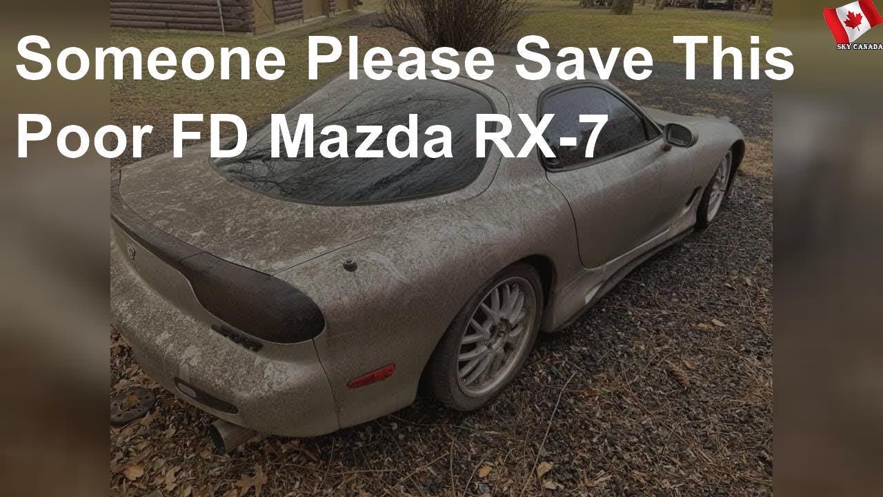 Someone Please Save This Poor FD Mazda RX-7