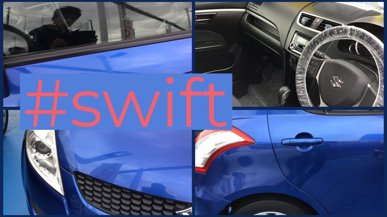 Suzuki Swift ZC72S Middle Grade Boost Blue スズキスイフトブーストブルーの中間グレードを見るだけ