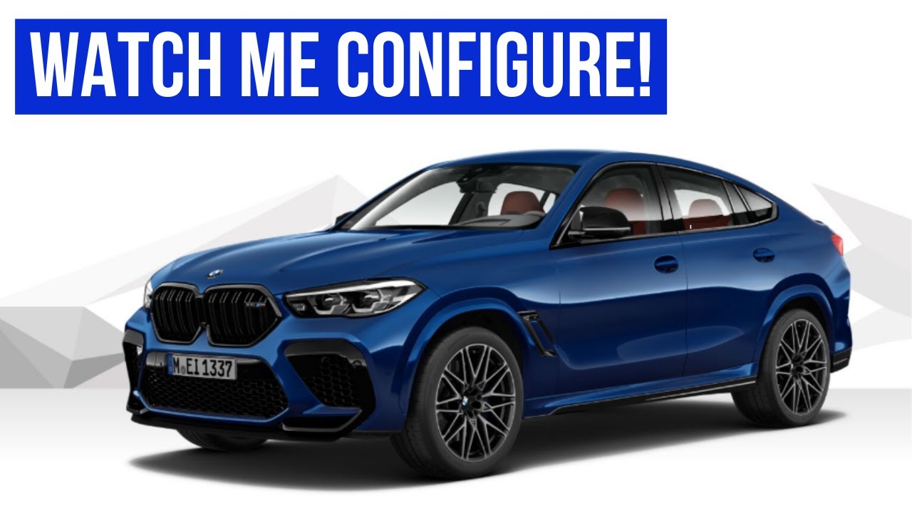 THE BMW X6 M COMPETITION – CONFIGURATOR